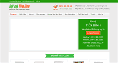 Desktop Screenshot of botmytienbinh.com